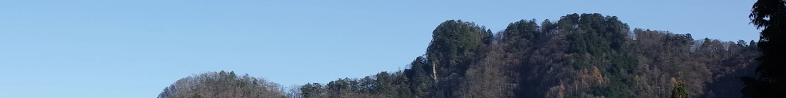 三峯神社奥宮の遠景画像