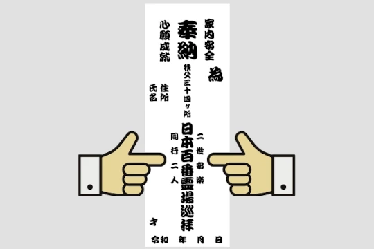 納札のイメージ画像